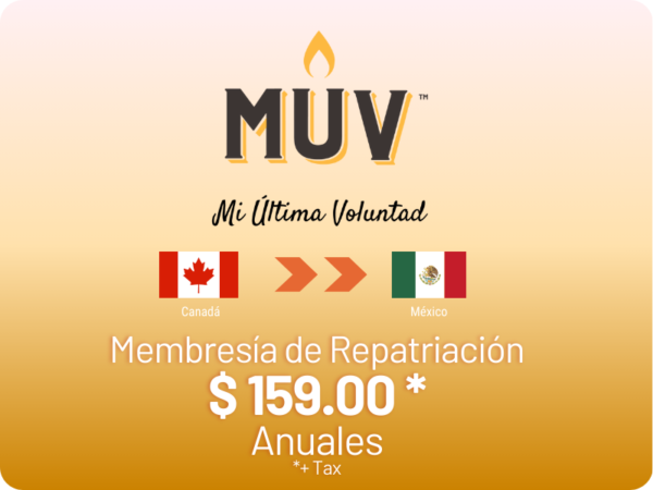 Repatriación Canadá a México